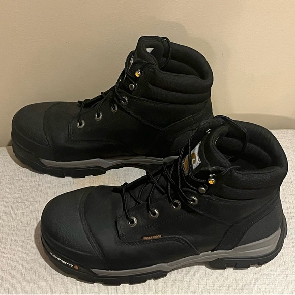 Carhartt GROUND FORCE WATERPROOF 6" COMPOSITE TOE WORK BOOT, size 8 - Picture 3 of 10